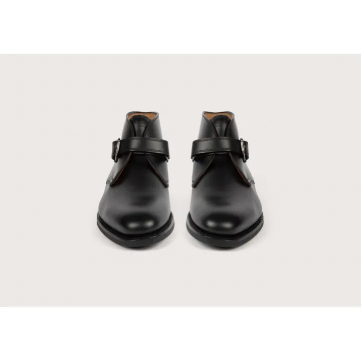 Heschung Bottines|Bottine Chêne BoxcolorisNoir,semelleOnyx