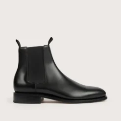 Heschung Les Intemporels|Bottines|Bottine Frêne BoxcolorisNoir,semelleCuir