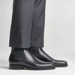 Heschung Les Intemporels|Bottines|Bottine Frêne BoxcolorisNoir,semelleCuir