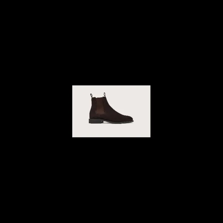 Heschung Les Intemporels|Bottines|Bottine Frêne HydrovelourscolorisMoro,semelleOnyx