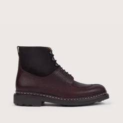 Heschung Les Intemporels|Bottines|Bottine Ginkgo Beluga/HydrovelourscolorisMoro,semelleRavel