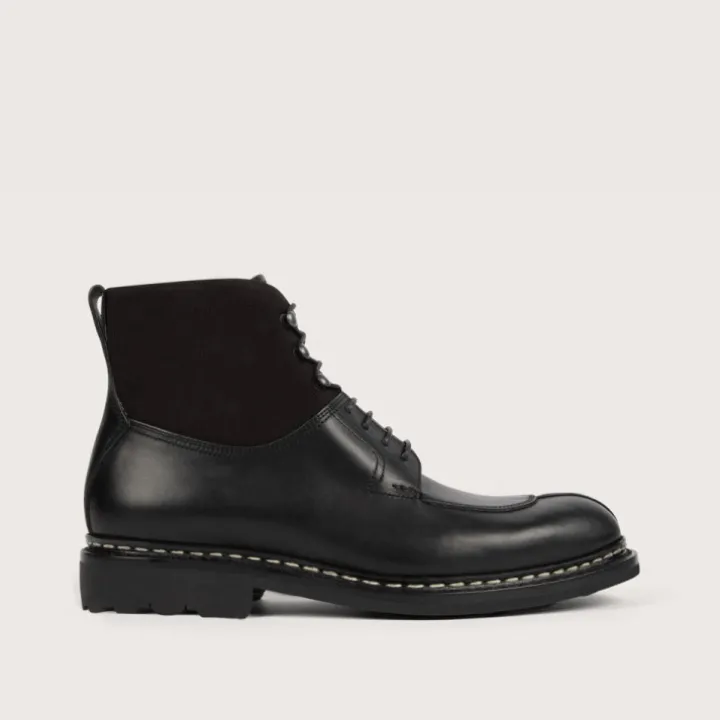 Heschung Les Intemporels|Bottines|Bottine Ginkgo Suportlo/ToilecolorisNoir,semelleRavel