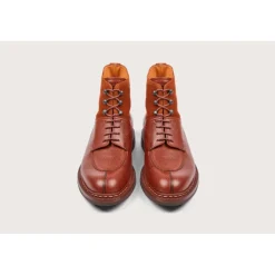 Heschung Les Intemporels|Bottines|Bottine Ginkgo Ontario/HydrovelourscolorisGold/Havanne,semelleRavel