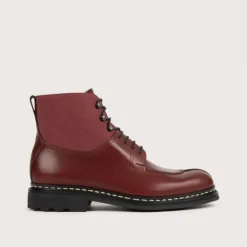 Heschung Les Intemporels|Bottines|Bottine Ginkgo Suportlo/ToilecolorisMerlot,semelleRavel