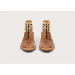 Heschung Les Intemporels|Bottines|Bottine Ginkgo Suportlo/ToilecolorisNaturel,semelleRavel