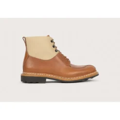 Heschung Les Intemporels|Bottines|Bottine Ginkgo Suportlo/ToilecolorisNaturel,semelleRavel