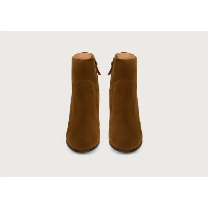 Heschung Bottines Et Bottes|Bottine Hebe VelourscolorisToundra,semelleCuir