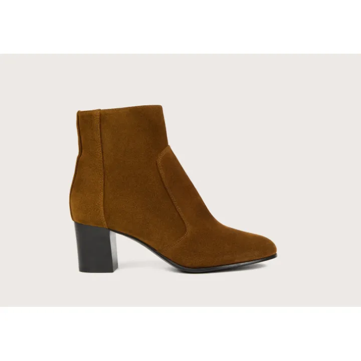 Heschung Bottines Et Bottes|Bottine Hebe VelourscolorisToundra,semelleCuir
