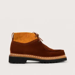 Heschung Bottines Et Bottes|Bottine Lierre Velours/TweedcolorisRouille/Potiron,semelleRoccia