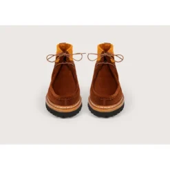Heschung Bottines Et Bottes|Bottine Lierre Velours/TweedcolorisRouille/Potiron,semelleRoccia
