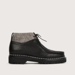 Heschung Bottines Et Bottes|Bottine Lierre Bufalo/VeloursFeutrecolorisNoir,semelleRoccia