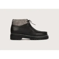 Heschung Bottines Et Bottes|Bottine Lierre Bufalo/VeloursFeutrecolorisNoir,semelleRoccia