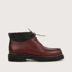 Heschung Bottines|Bottine Lierre Suportlo/TweedcolorisMerlot,semelleVibram
