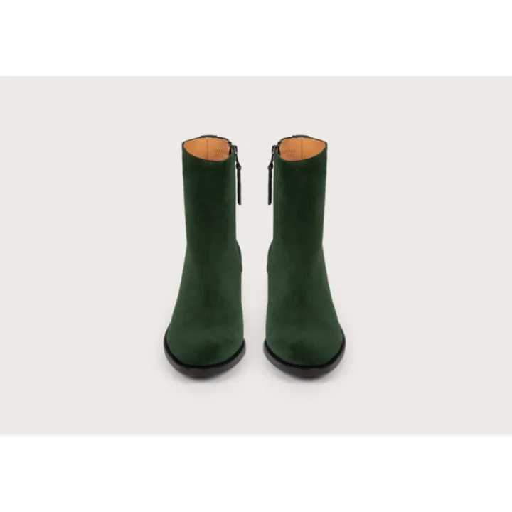 Heschung Bottines Et Bottes|Bottine Madeline VelvetcolorisVigne,semellecuirP