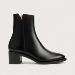 Heschung Bottines Et Bottes|Bottine Madeline BoxcolorisNoir,semelleCuir