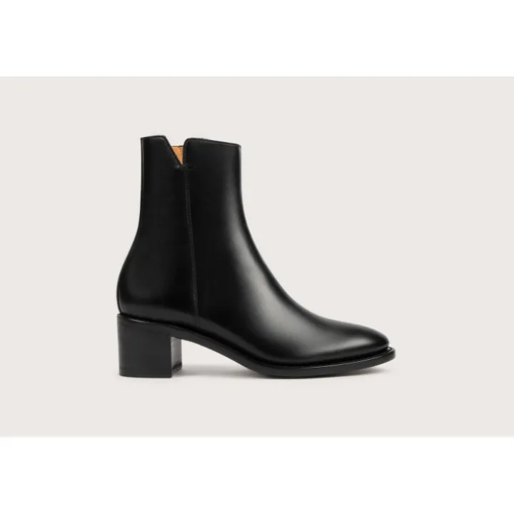 Heschung Bottines Et Bottes|Bottine Madeline BoxcolorisNoir,semelleCuir