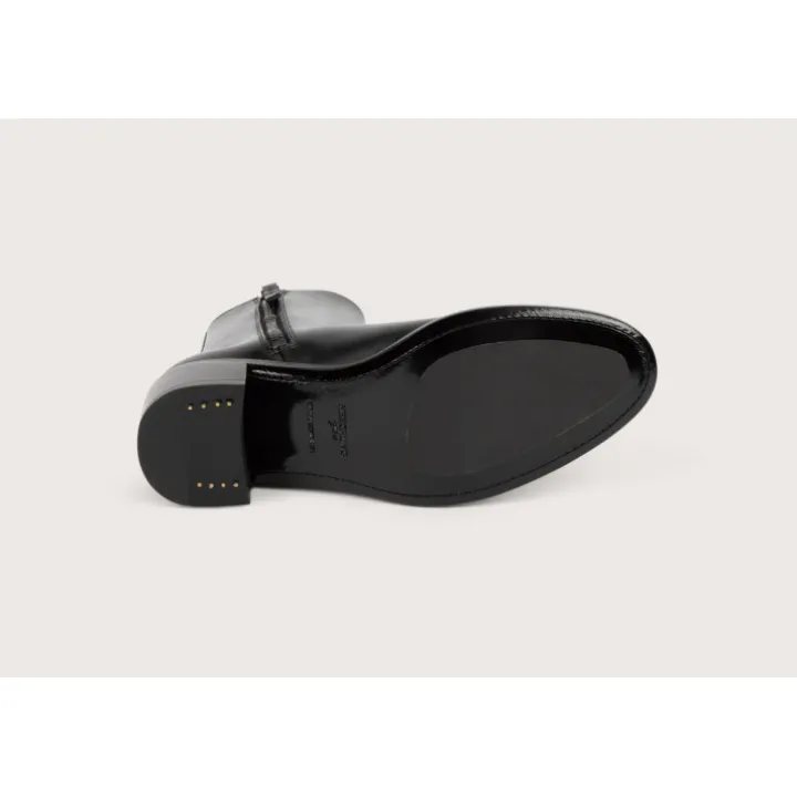 Heschung Bottines Et Bottes|Bottine Madeline BoxcolorisNoir,semelleCuir