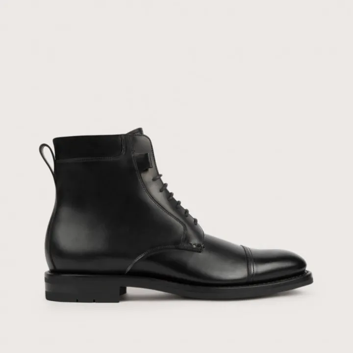 Heschung Bottines|Bottine Nordmann BoxcolorisNoir,semelleLabyrinthe