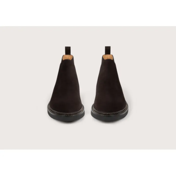 Heschung Bottines|Bottine Peuplier HydrovelourscolorisMoro,semelleHu00e9vu00e9a