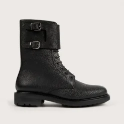Heschung Les Intemporels|Bottines Et Bottes|Bottine Rangers BufalocolorisNoir,semelleCommando
