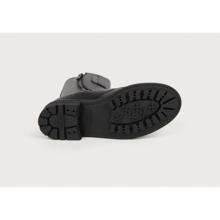 Heschung Les Intemporels|Bottines Et Bottes|Bottine Rangers PurecalfcolorisNoir,semelleCommando