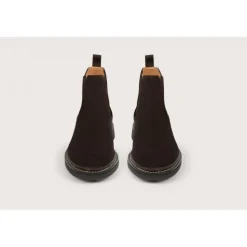 Heschung Les Intemporels|Bottines|Bottine Tremble HydrovelourscolorisMoro,semelleHevea