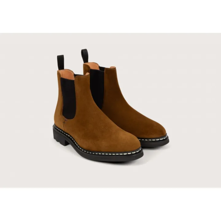 Heschung Les Intemporels|Bottines Et Bottes|Bottine Tremble VelourscolorisToundra,semelleRavel