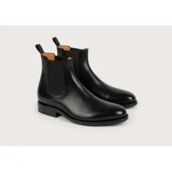 Heschung Les Intemporels|Bottines Et Bottes|Chelsea Boots Frêne BoxcolorisNoir,semelleCuir