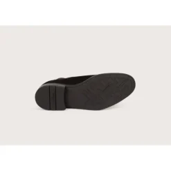 Heschung Les Intemporels|Bottines|Chelsea Boots Fusain HydrovelourscolorisMoro,semelleOnyx