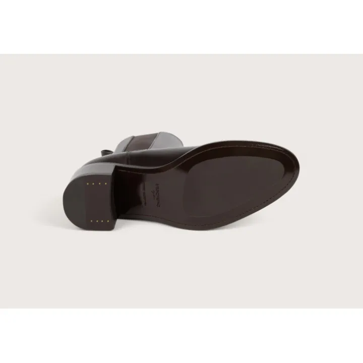 Heschung Les Intemporels|Bottines Et Bottes|Chelsea Boots Maud BoxcolorisMoro,semelleCuir