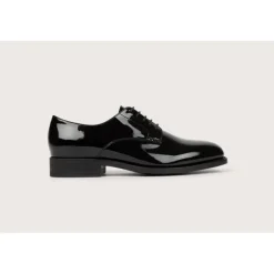 Heschung Derbies|Derby Aralia VerniscolorisNoir,semelleCuir