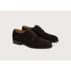 Heschung Les Intemporels|Derbies|Derby Aralia HydrovelourscolorisMoro,semelleOnyx