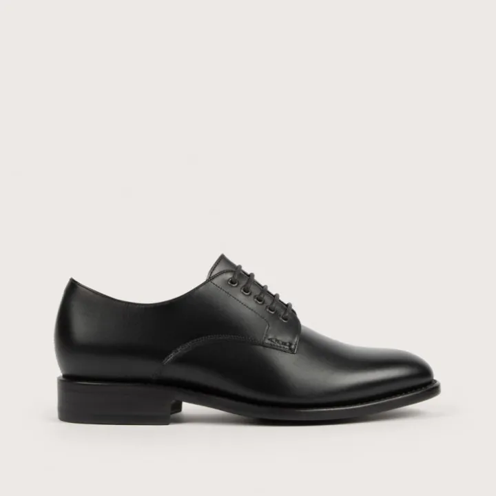 Heschung Derbies|Derby Aralia BoxcolorisNoir,semelleCuir