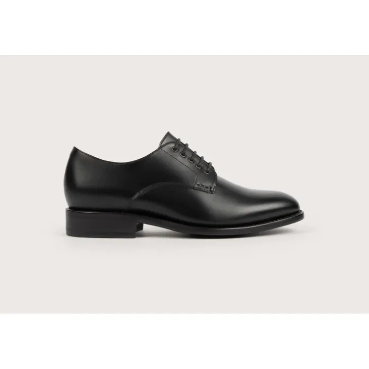 Heschung Derbies|Derby Aralia BoxcolorisNoir,semelleCuir