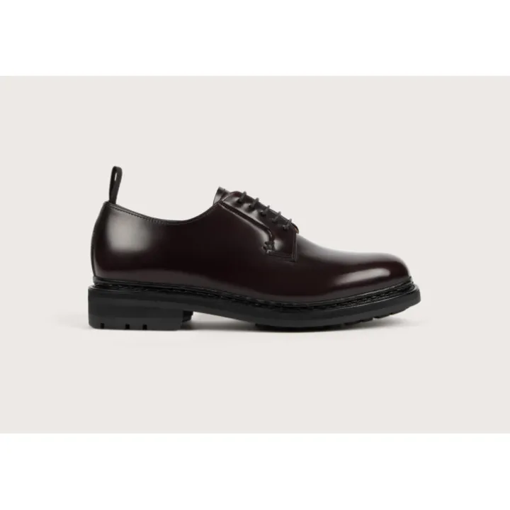 Heschung Derbies|Derby Aronia WindsorcolorisAubergine,semelleCommando