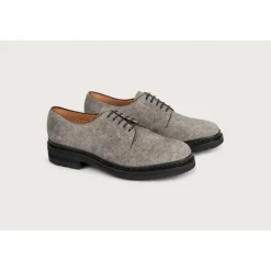 Heschung Derbies|Derby Aronia Velours/FeutrecolorisGrey,semelleCommando