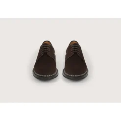 Heschung Les Intemporels|Derbies|Derby Crocus HydrovelourscolorisCafu00e9,semelleRavel