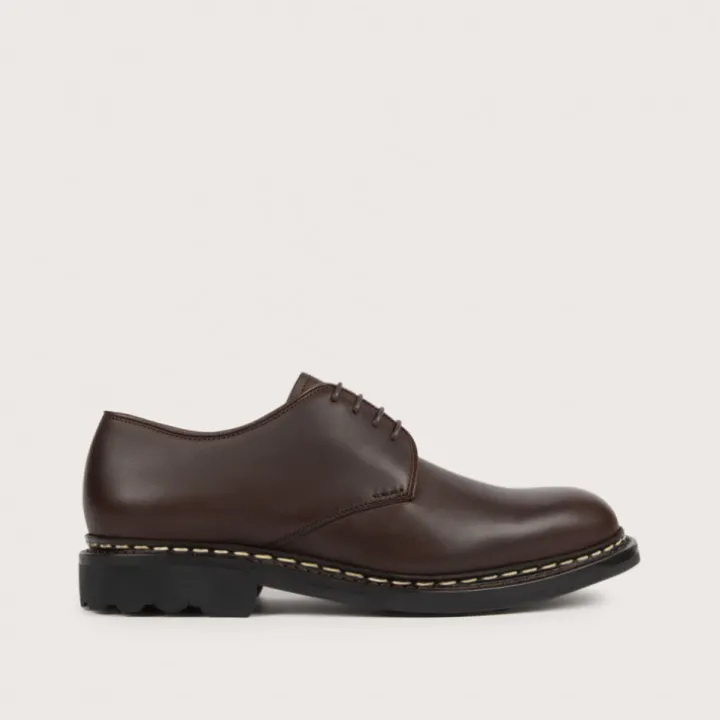 Heschung Les Intemporels|Derbies|Derby Crocus AnilcalfcolorisCafu00e9,semelleRavel