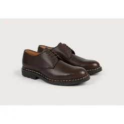 Heschung Les Intemporels|Derbies|Derby Crocus AnilcalfcolorisCafu00e9,semelleRavel