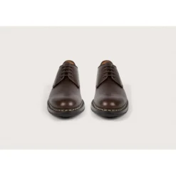 Heschung Les Intemporels|Derbies|Derby Crocus AnilcalfcolorisCafu00e9,semelleRavel