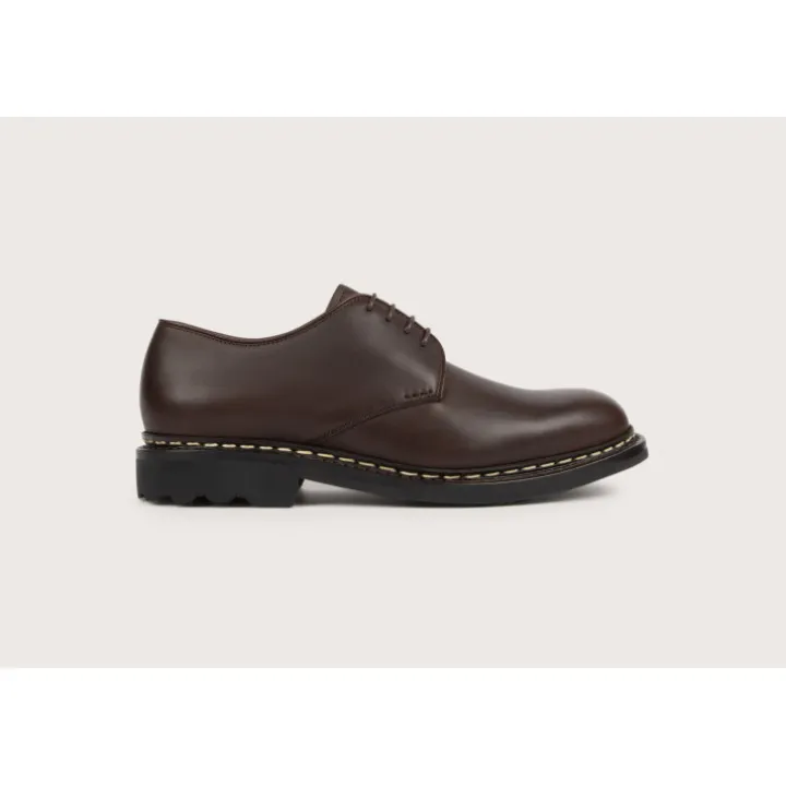 Heschung Les Intemporels|Derbies|Derby Crocus AnilcalfcolorisCafu00e9,semelleRavel