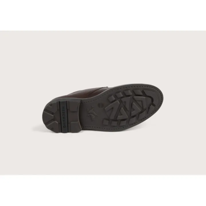 Heschung Les Intemporels|Derbies|Derby Crocus AnilcalfcolorisCafu00e9,semelleRavel