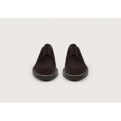 Heschung Les Intemporels|Derbies|Derby Crocus HydrovelourscolorisMoro,semelleRavel