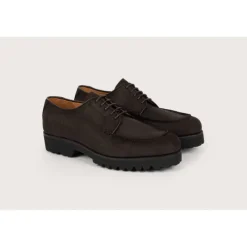 Heschung Les Intemporels|Derbies|Derby Ilex VeloursGcolorisMoro,semelleG-Light