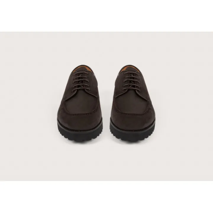 Heschung Les Intemporels|Derbies|Derby Ilex VeloursGcolorisMoro,semelleG-Light