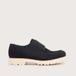 Heschung Les Intemporels|Derbies|Derby Ilex HydrovelourscolorisNavy,semelleG-Light