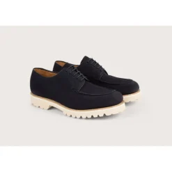 Heschung Les Intemporels|Derbies|Derby Ilex HydrovelourscolorisNavy,semelleG-Light