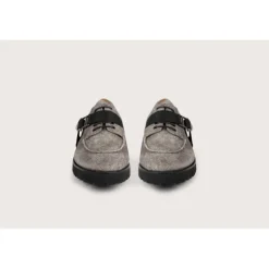 Heschung Derbies|Derby Ilex-S Velours/FeutrecolorisGrey,semelleG-Light