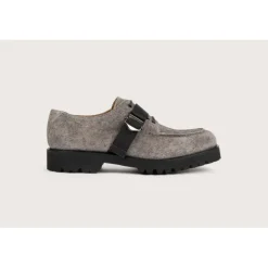 Heschung Derbies|Derby Ilex-S Velours/FeutrecolorisGrey,semelleG-Light