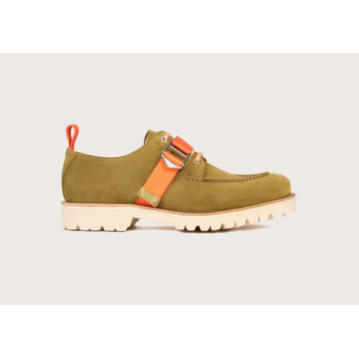 Heschung Derbies|Derby Ilex-S HydrovelourscolorisMousse,semelleG-Light